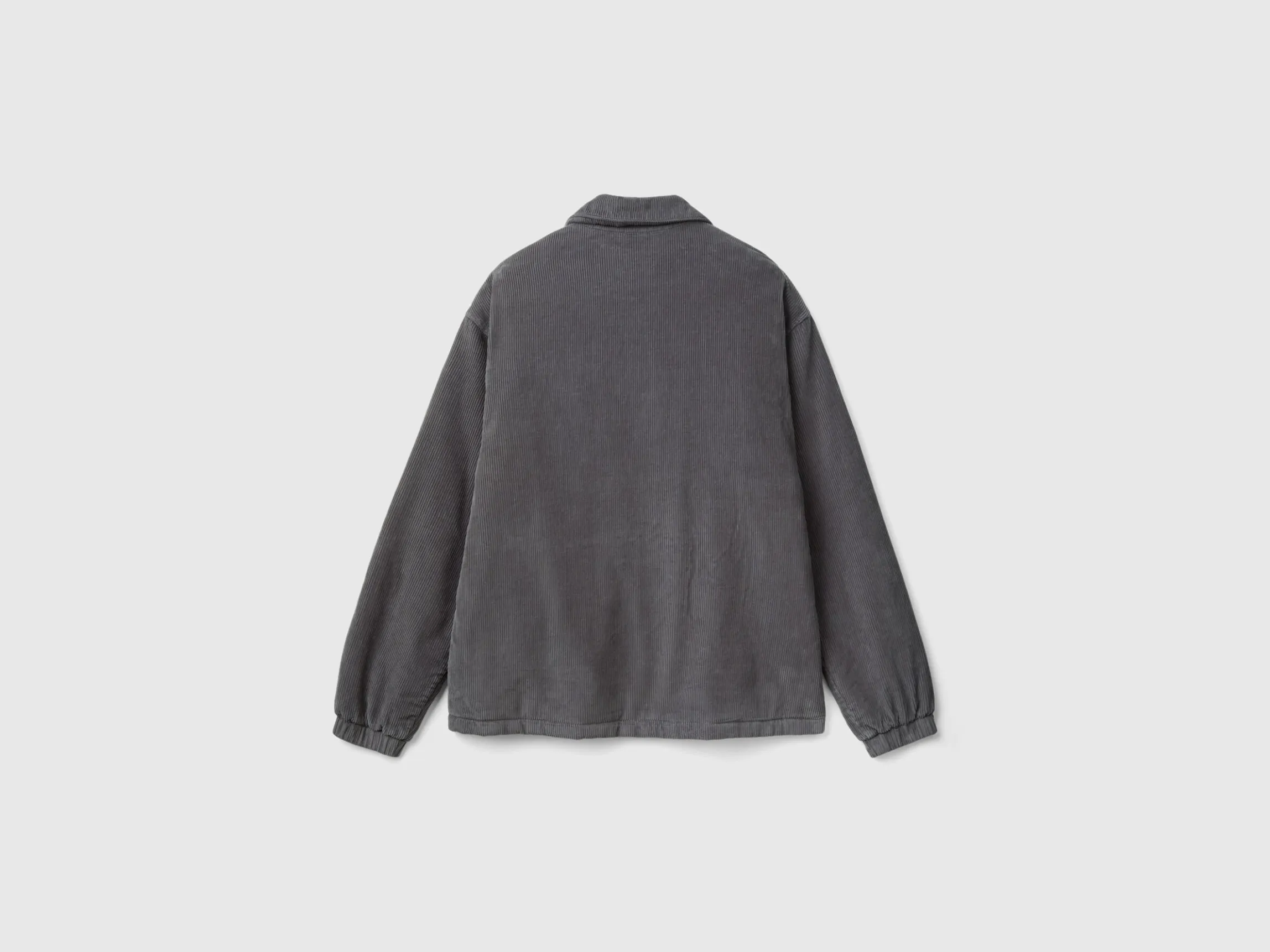 Jacket in padded velvet
