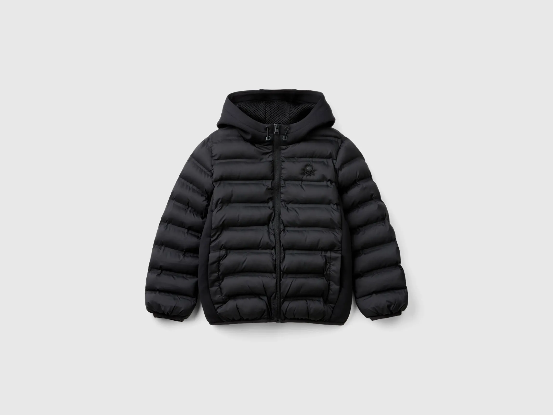 Jacket with neoprene details