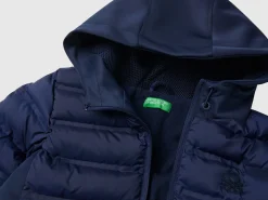 Jacket with neoprene details