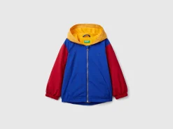 Jacket with oversized hood