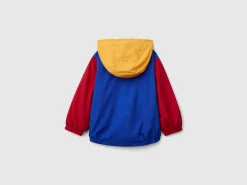 Jacket with oversized hood