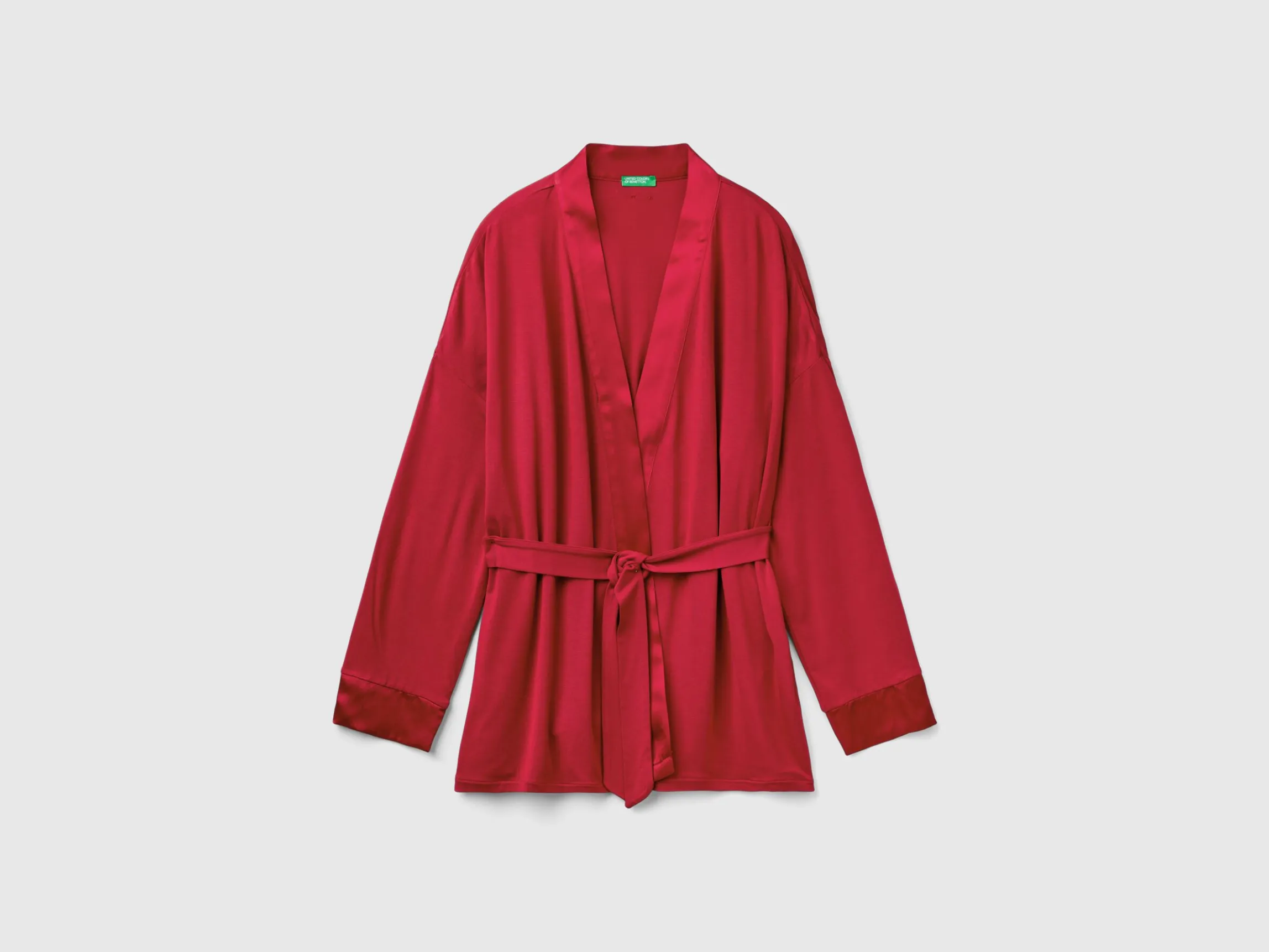 Jacket with silk details