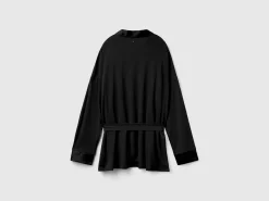 Jacket with silk details