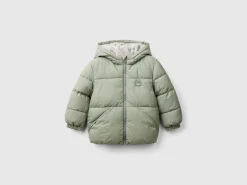 Jacket with teddy interior