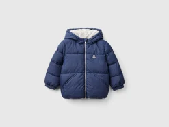 Jacket with teddy interior
