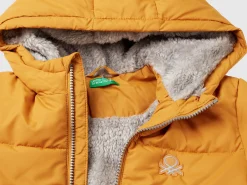 Jacket with teddy interior