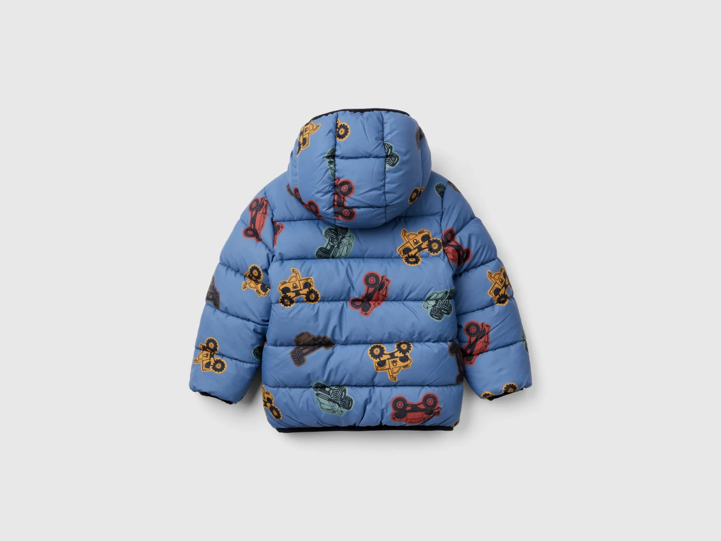 Jacket with tractor print