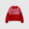 Jacquard sweater
