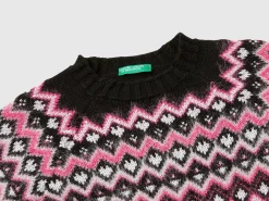 Jacquard sweater