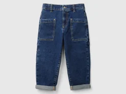 Jeans in recycled cotton blend