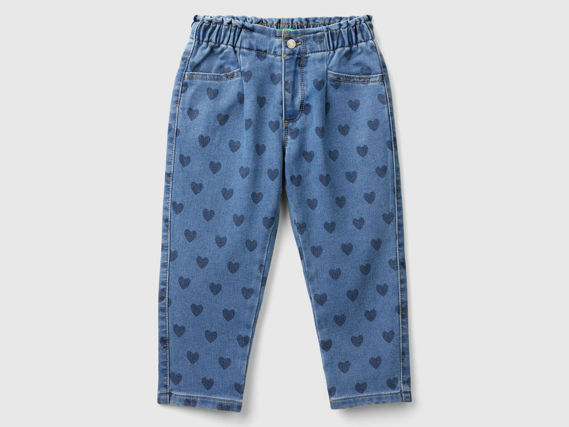 jeans with hearts