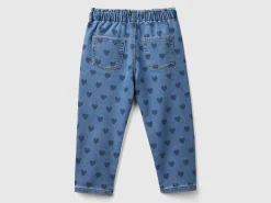 jeans with hearts