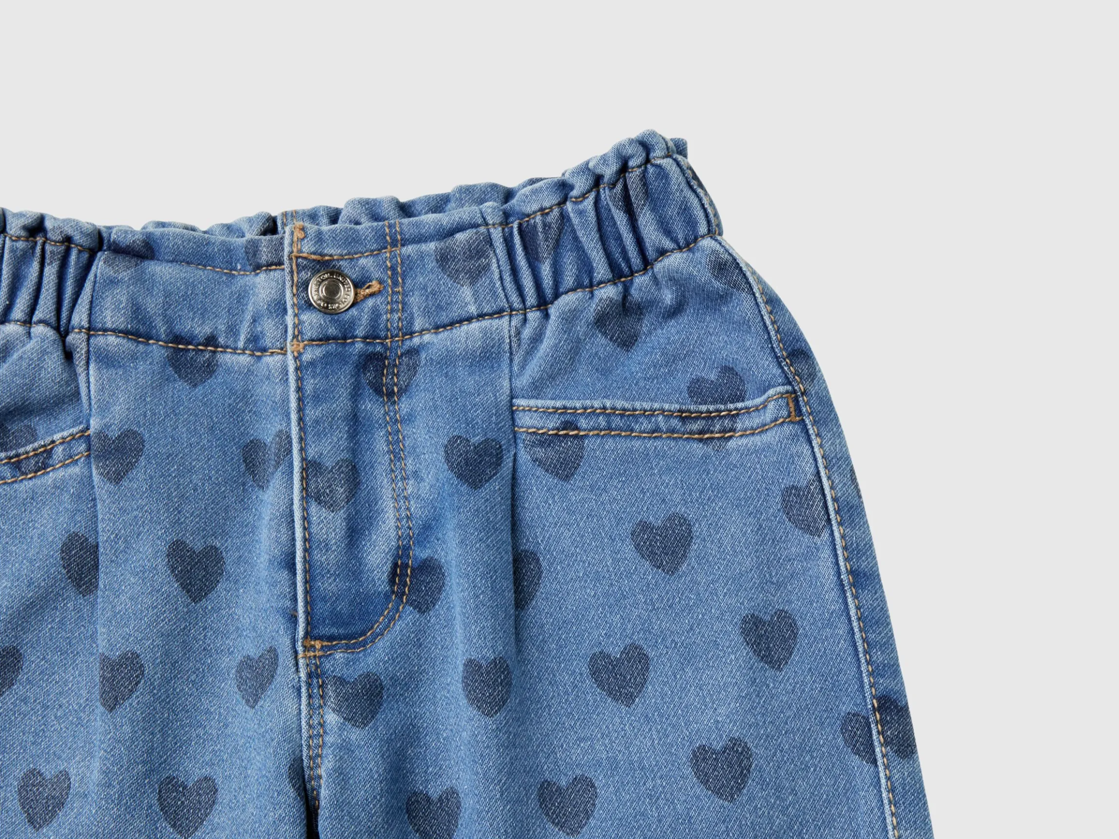 jeans with hearts