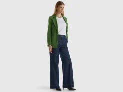 Jeans with wide leg