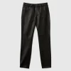 Jeggings in imitation leather