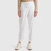 Joggers in stretch cotton