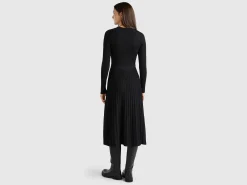 Knit dress with lurex