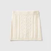 Knit mini skirt