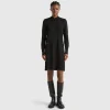 Knit turtle neck dress