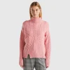 Knit turtle neck sweater