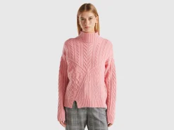 Knit turtle neck sweater