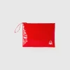Large clutch with logo