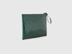 Large clutch with logo