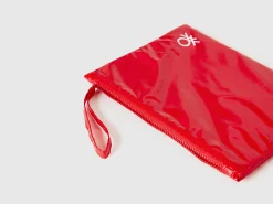 Large clutch with logo