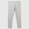Leggings in stretch cotton with logo