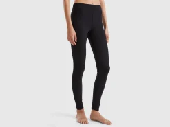 Leggings in stretch cotton