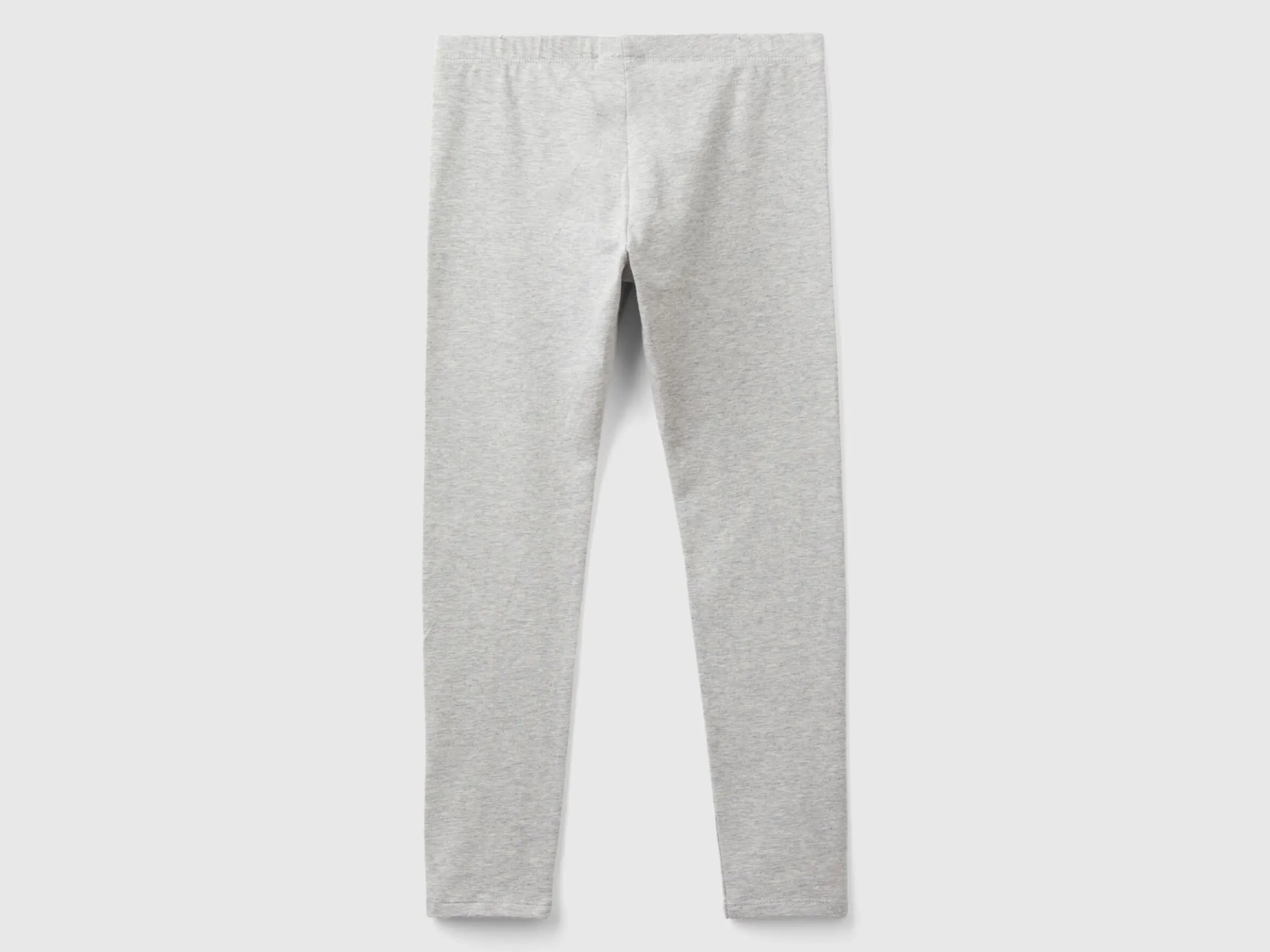 Leggings in stretch cotton with logo