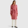 Lightweight houndstooth coat