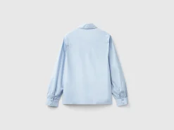 Lightweight shirt in pure cotton