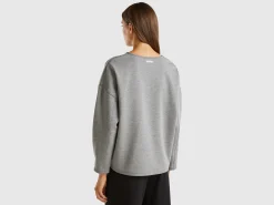 Lightweight sweatshirt in cotton and Modal® blend