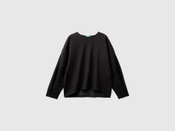 Lightweight sweatshirt in cotton and Modal® blend
