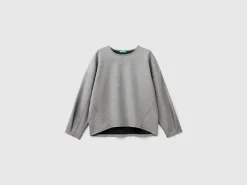 Lightweight sweatshirt in cotton and Modal® blend