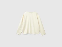 Lightweight sweatshirt in cotton and Modal® blend