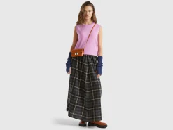 Lilac vest in pure Merino wool