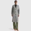 Long cardigan in wool blend