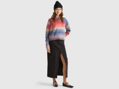 Long corduroy skirt