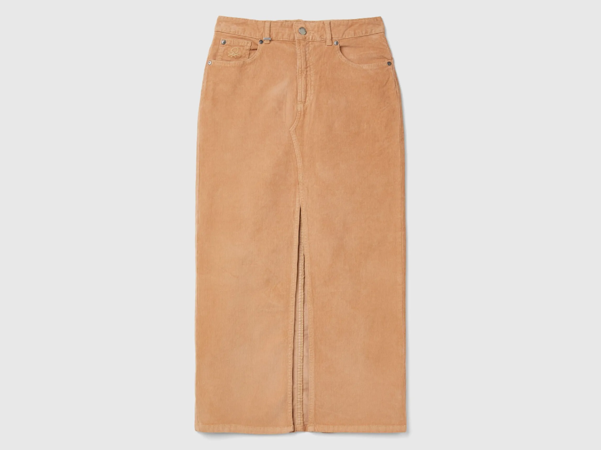 Long corduroy skirt