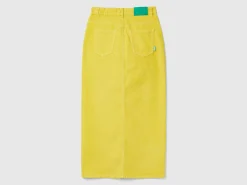 Long corduroy skirt