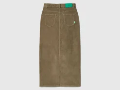 Long corduroy skirt