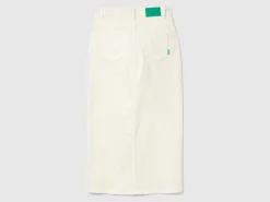 Long corduroy skirt