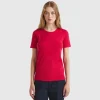 Long fiber cotton t-shirt