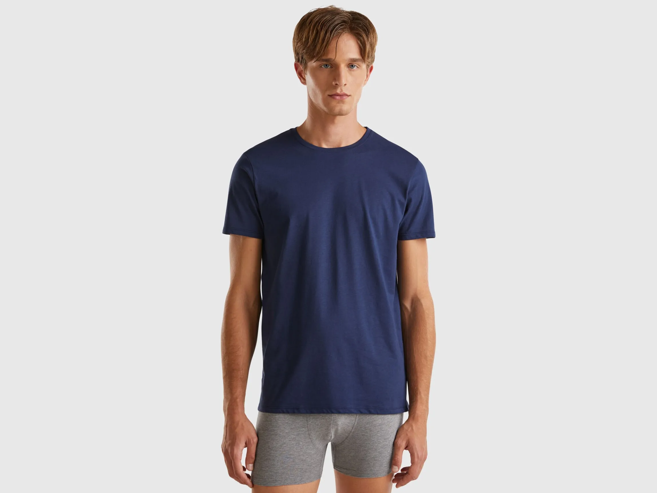 Long fiber cotton t-shirt