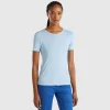 Long fiber cotton t-shirt