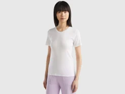 Long fiber cotton t-shirt