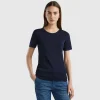 Long fiber cotton t-shirt