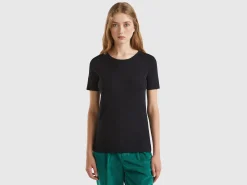 Long fiber cotton t-shirt